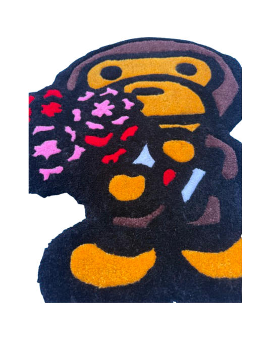 FLOWER BOUQUET BAPE RUG