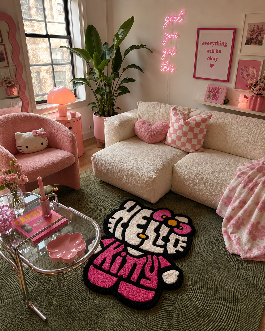 Hello Kitty Rug