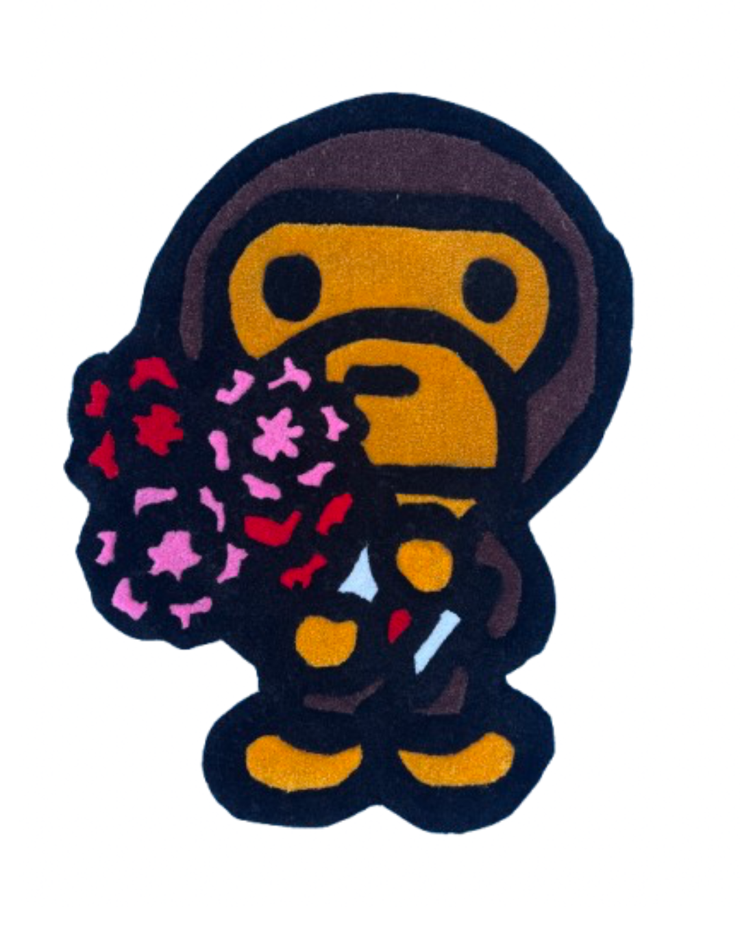 FLOWER BOUQUET BAPE RUG